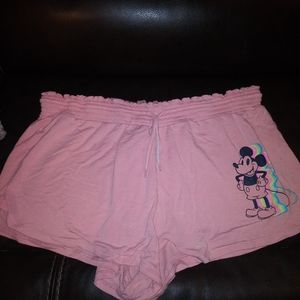 Disney jammy shorts